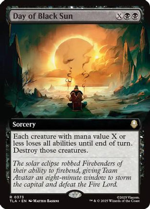 Day of Black Sun (Extended Art) [Avatar: The Last Airbender] Foil