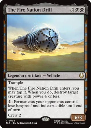 The Fire Nation Drill [Avatar: The Last Airbender] Foil