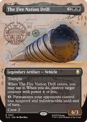 The Fire Nation Drill (Borderless) [Avatar: The Last Airbender] Foil