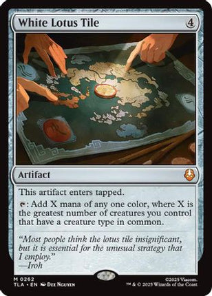 White Lotus Tile [Avatar: The Last Airbender] Foil