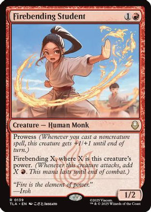 Firebending Student [Avatar: The Last Airbender] Foil