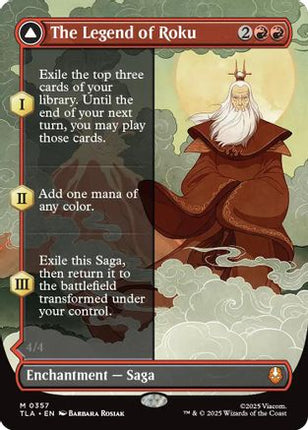 The Legend of Roku (Borderless) [Avatar: The Last Airbender] Foil