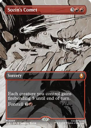 Sozin's Comet (0309) (Borderless) [Avatar: The Last Airbender] Foil