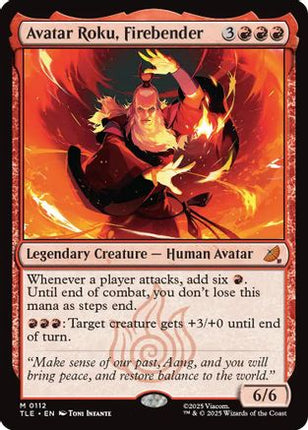 Avatar Roku, Firebender [Avatar: The Last Airbender: Eternal-Legal] Foil