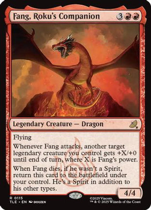 Fang, Roku's Companion [Avatar: The Last Airbender: Eternal-Legal] Foil
