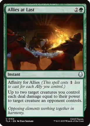 Allies at Last [Avatar: The Last Airbender] Foil
