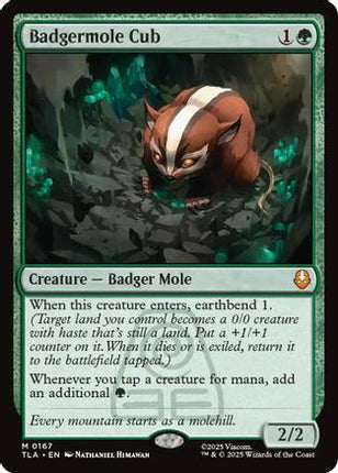 Badgermole Cub [Avatar: The Last Airbender] Foil