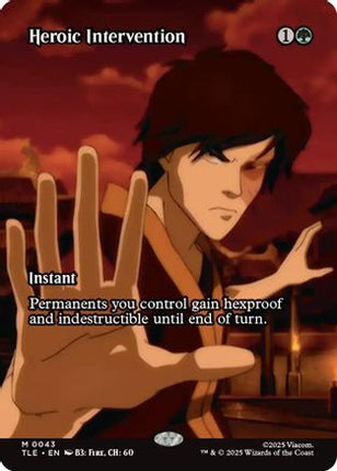Heroic Intervention (Borderless) [Avatar: The Last Airbender: Eternal-Legal] Foil