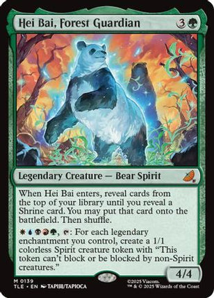 Hei Bai, Forest Guardian [Avatar: The Last Airbender: Eternal-Legal] Foil