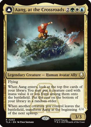 Aang, at the Crossroads [Avatar: The Last Airbender] Foil