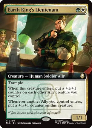 Earth King's Lieutenant (Extended Art) [Avatar: The Last Airbender] Foil
