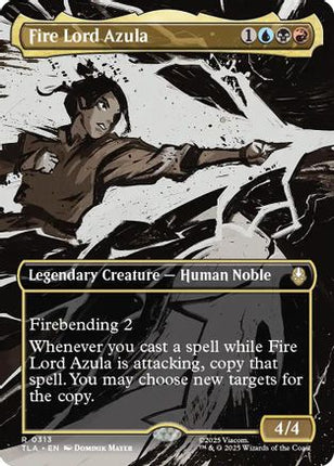 Fire Lord Azula (0313) (Borderless) [Avatar: The Last Airbender] Foil