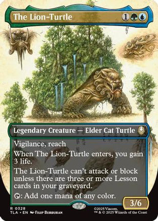 The Lion-Turtle (Borderless) [Avatar: The Last Airbender] Foil