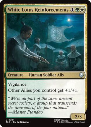 White Lotus Reinforcements [Avatar: The Last Airbender] Foil