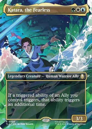 Katara, the Fearless (Borderless) [Avatar: The Last Airbender] Foil