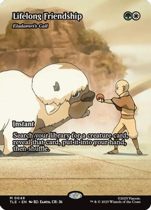 Lifelong Friendship - Eladamri's Call (Borderless) [Avatar: The Last Airbender: Eternal-Legal] Foil