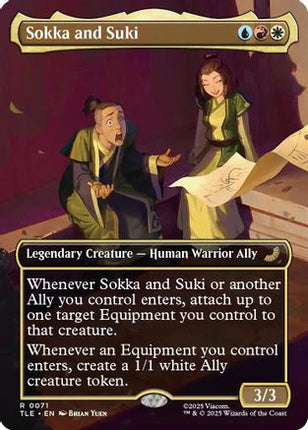 Sokka and Suki (Borderless) [Avatar: The Last Airbender: Eternal-Legal] Foil