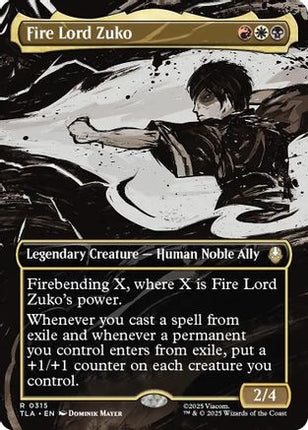 Fire Lord Zuko (Borderless) [Avatar: The Last Airbender]