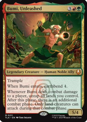 Bumi, Unleashed [Avatar: The Last Airbender] Foil