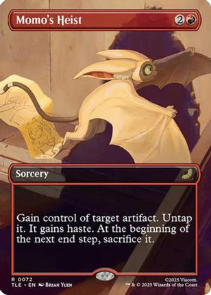 Momo's Heist (Borderless) [Avatar: The Last Airbender: Eternal-Legal] Foil