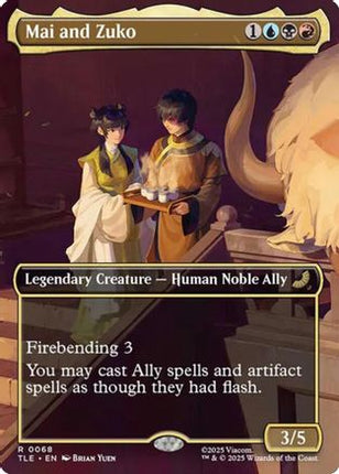 Mai and Zuko (Borderless) [Avatar: The Last Airbender: Eternal-Legal] Foil