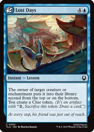 Lost Days [Avatar: The Last Airbender] Foil