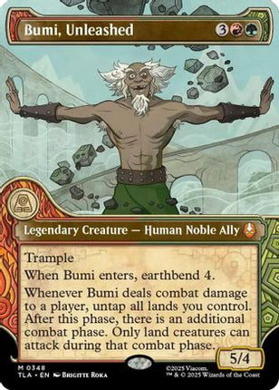 Bumi, Unleashed (Showcase) [Avatar: The Last Airbender] Foil