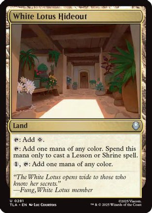 White Lotus Hideout [Avatar: The Last Airbender] Foil
