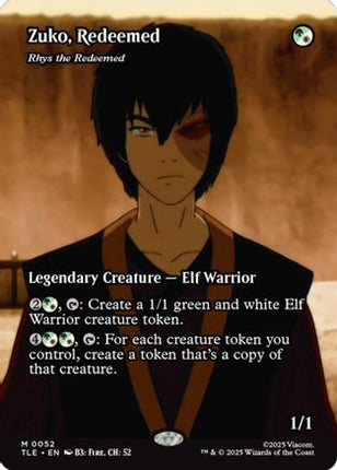 Zuko, Redeemed - Rhys the Redeemed (Borderless) [Avatar: The Last Airbender: Eternal-Legal] Foil