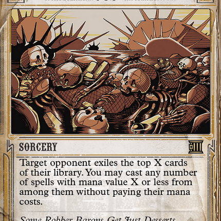 Villainous Wealth (Showcase) (Borderless) [Breaking News]