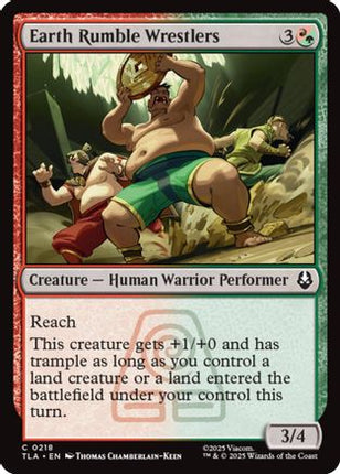 Earth Rumble Wrestlers [Avatar: The Last Airbender] Foil