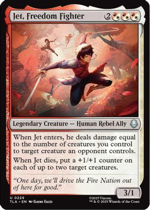Jet, Freedom Fighter [Avatar: The Last Airbender] Foil