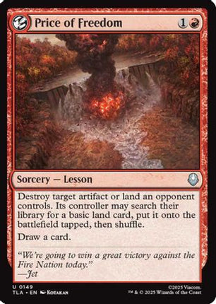 Price of Freedom [Avatar: The Last Airbender] Foil