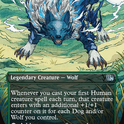 Torgal, A Fine Hound (Borderless) [FINAL FANTASY]