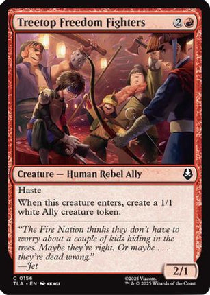 Treetop Freedom Fighters [Avatar: The Last Airbender] Foil