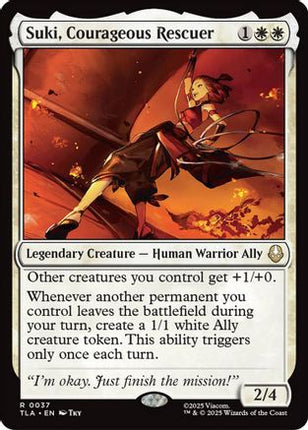 Suki, Courageous Rescuer [Avatar: The Last Airbender] Foil
