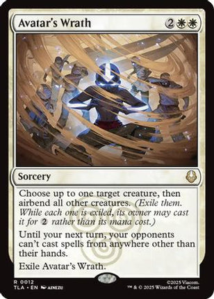 Avatar's Wrath [Avatar: The Last Airbender] Foil