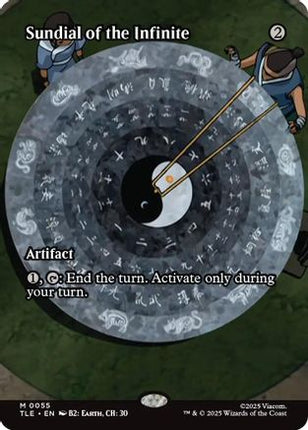 Sundial of the Infinite (Borderless) [Avatar: The Last Airbender: Eternal-Legal] Foil