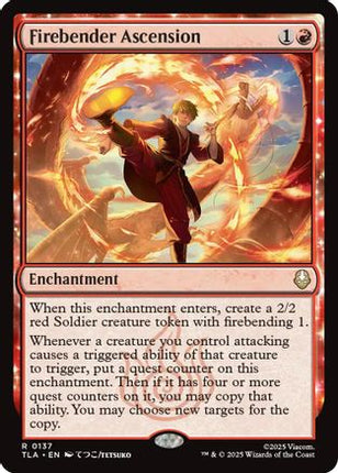 Firebender Ascension [Avatar: The Last Airbender] Foil