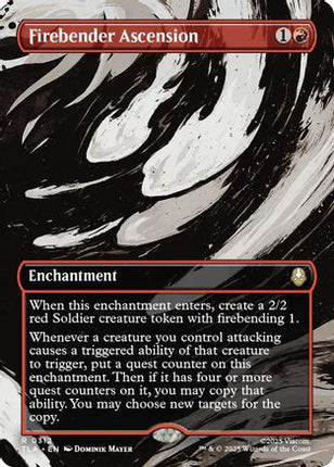 Firebender Ascension (Borderless) [Avatar: The Last Airbender] Foil