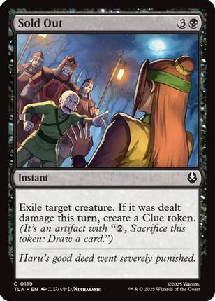 Sold Out [Avatar: The Last Airbender] Foil