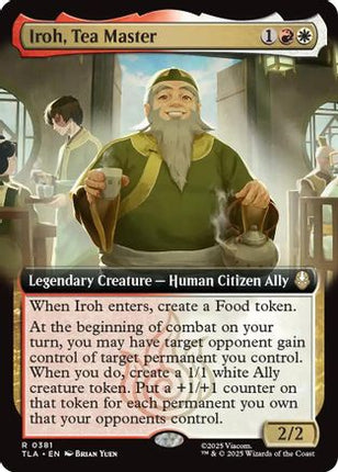 Iroh, Tea Master (Extended Art) [Avatar: The Last Airbender] Foil