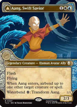 Aang, Swift Savior (Showcase) [Avatar: The Last Airbender] Foil