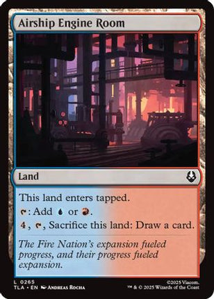 Airship Engine Room [Avatar: The Last Airbender] Foil