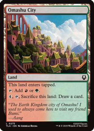 Omashu City [Avatar: The Last Airbender] Foil