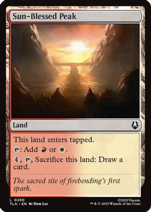 Sun-Blessed Peak [Avatar: The Last Airbender] Foil