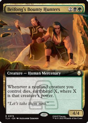 Beifong's Bounty Hunters (Extended Art) [Avatar: The Last Airbender] Foil