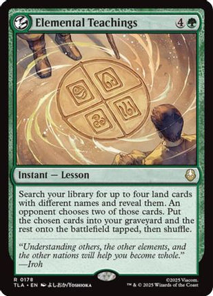 Elemental Teachings [Avatar: The Last Airbender] Foil