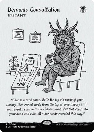 Demonic Consultation [Secret Lair Countdown Kit]
