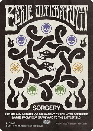 Eerie Ultimatum [Secret Lair Countdown Kit] Foil